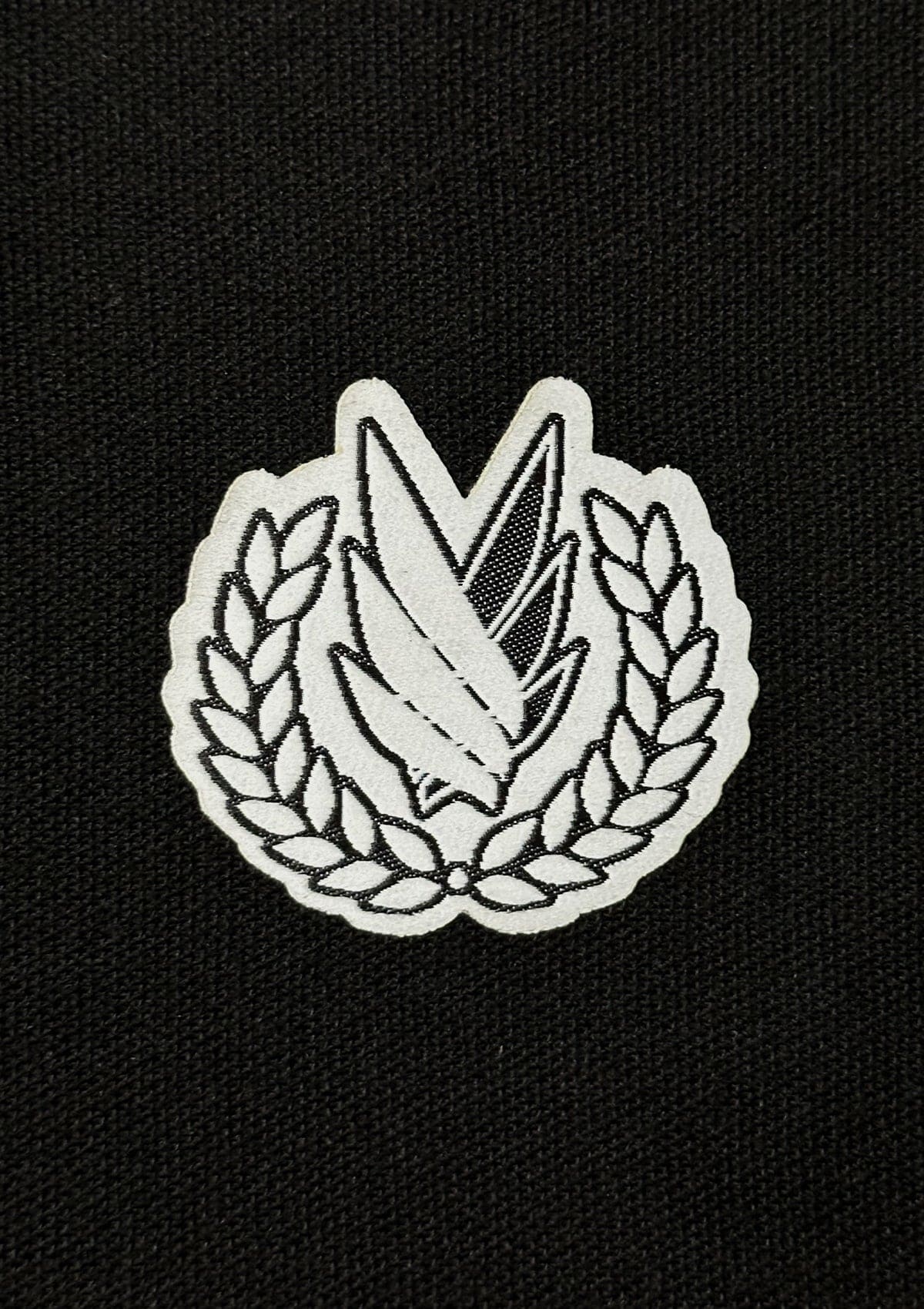 Royal Wings Blvck micro-embroidery