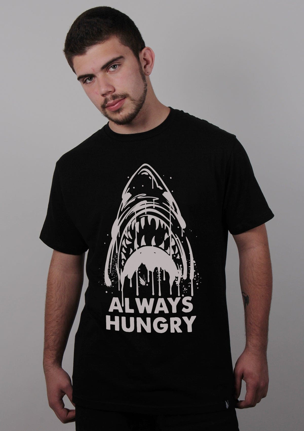 Always hungry shark | Playera | animals, halloween, hombre, Lo nuevo, playera, unisex | Stockholm Company