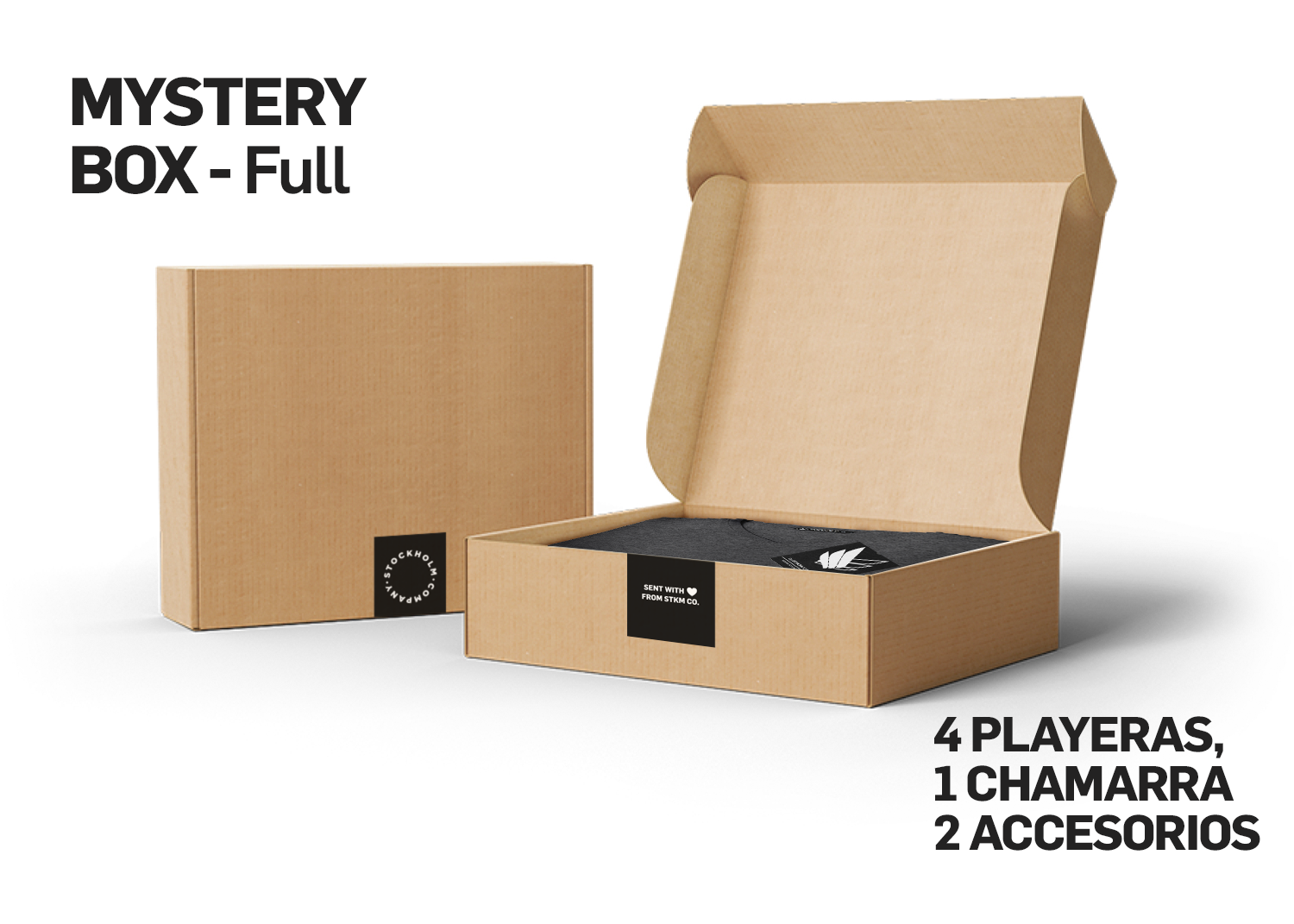 Mystery box - Caja misteriosa - Stockholm Co. - Descuentos - productos con descuento