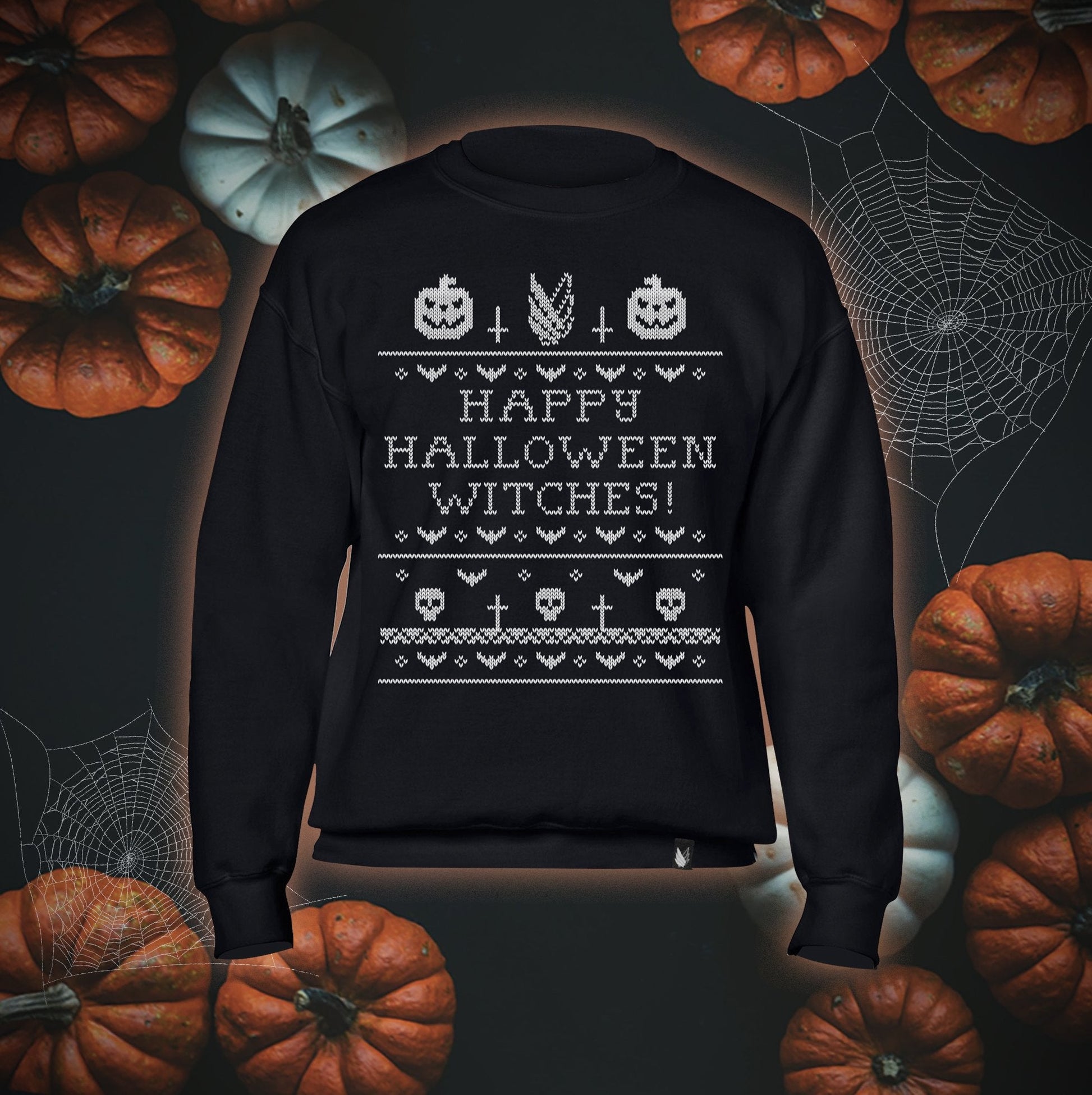 Happy Halloween witches - Sudadera - Stockholm Co. - Sudadera - halloween, otros, sudadera, unisex