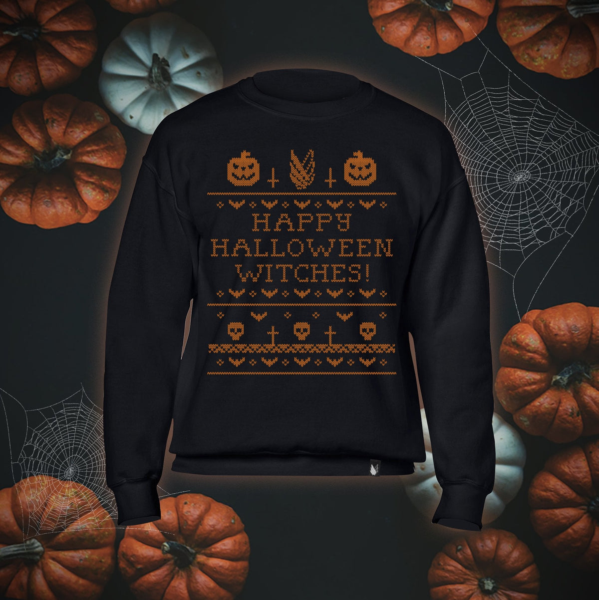 Happy Halloween witches - Sudadera - Stockholm Co. - Sudadera - halloween, otros, sudadera, unisex