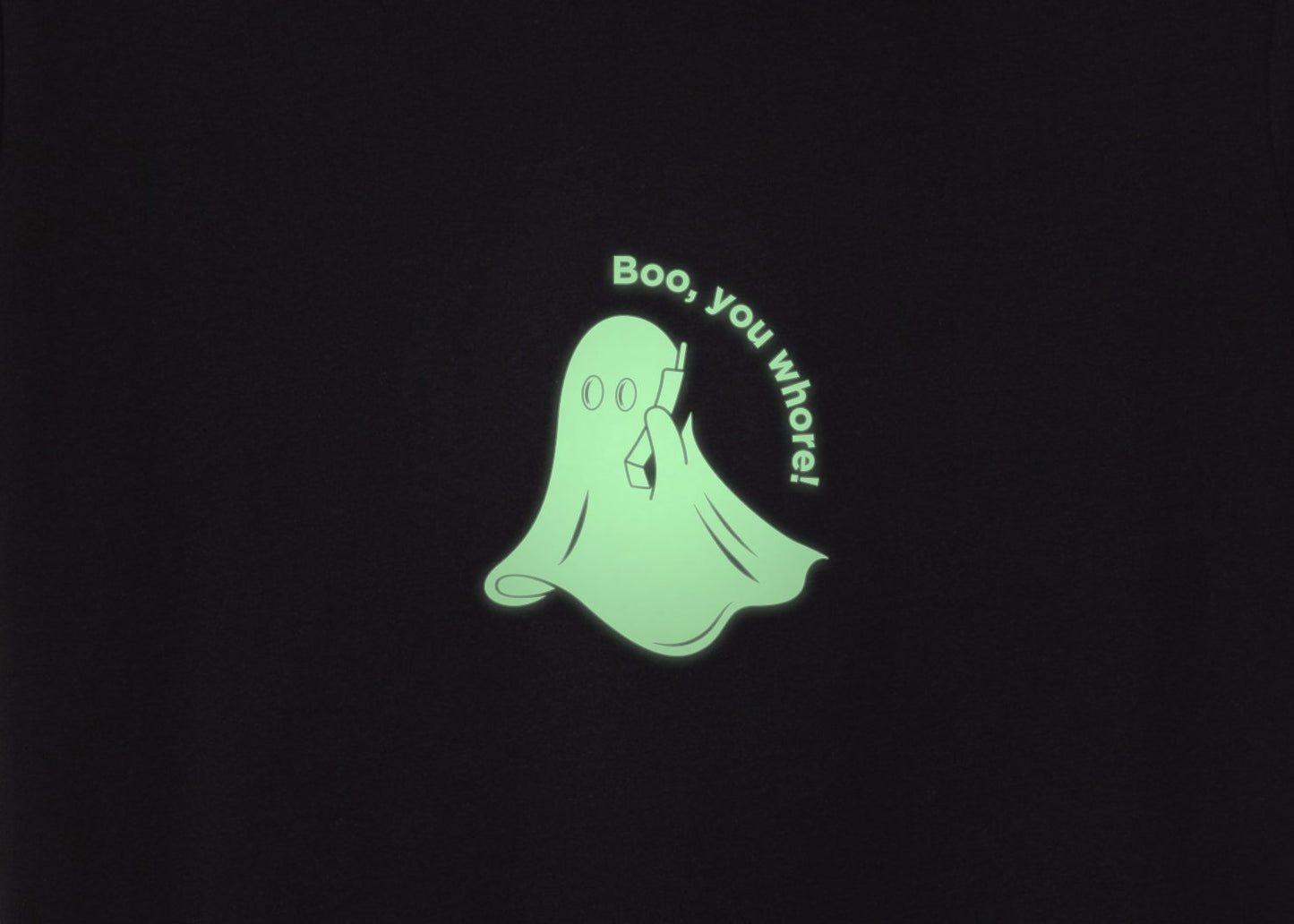 boo you WHRE fantasma - Brilla en la obscuridad - Stockholm Co. - Playera - halloween, hombre, mujer, otros, playera