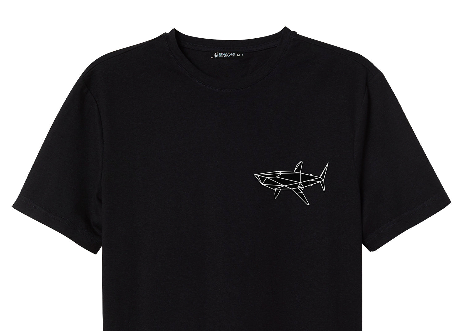 Origami Shark Triblend - Stockholm Co. - Playera - animals, basicos, hombre, mujer