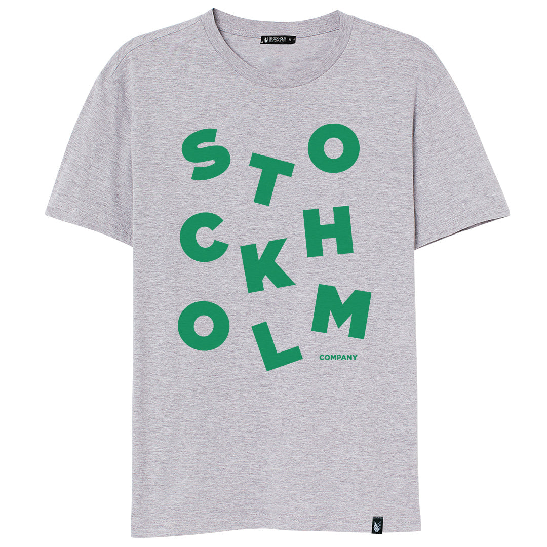 Stockholm cubic greenie - Stockholm Co. -  - hombre, playera, stkm originals, unisex