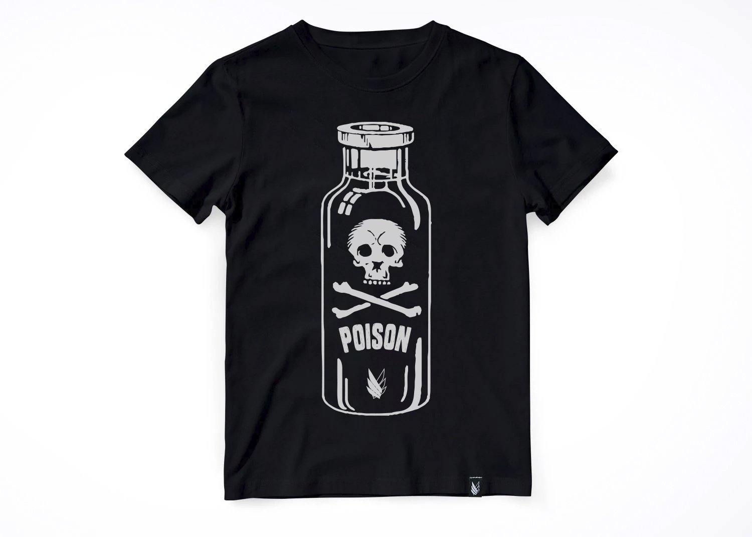 Poison Skull bottle reedición - Stockholm Co. - Playera - calaveras, halloween, hombre, mujer, otros, unisex