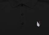 Wings logo polo Negra - Stockholm Co. - Polo - basicos, hombre, polo, stkm originals